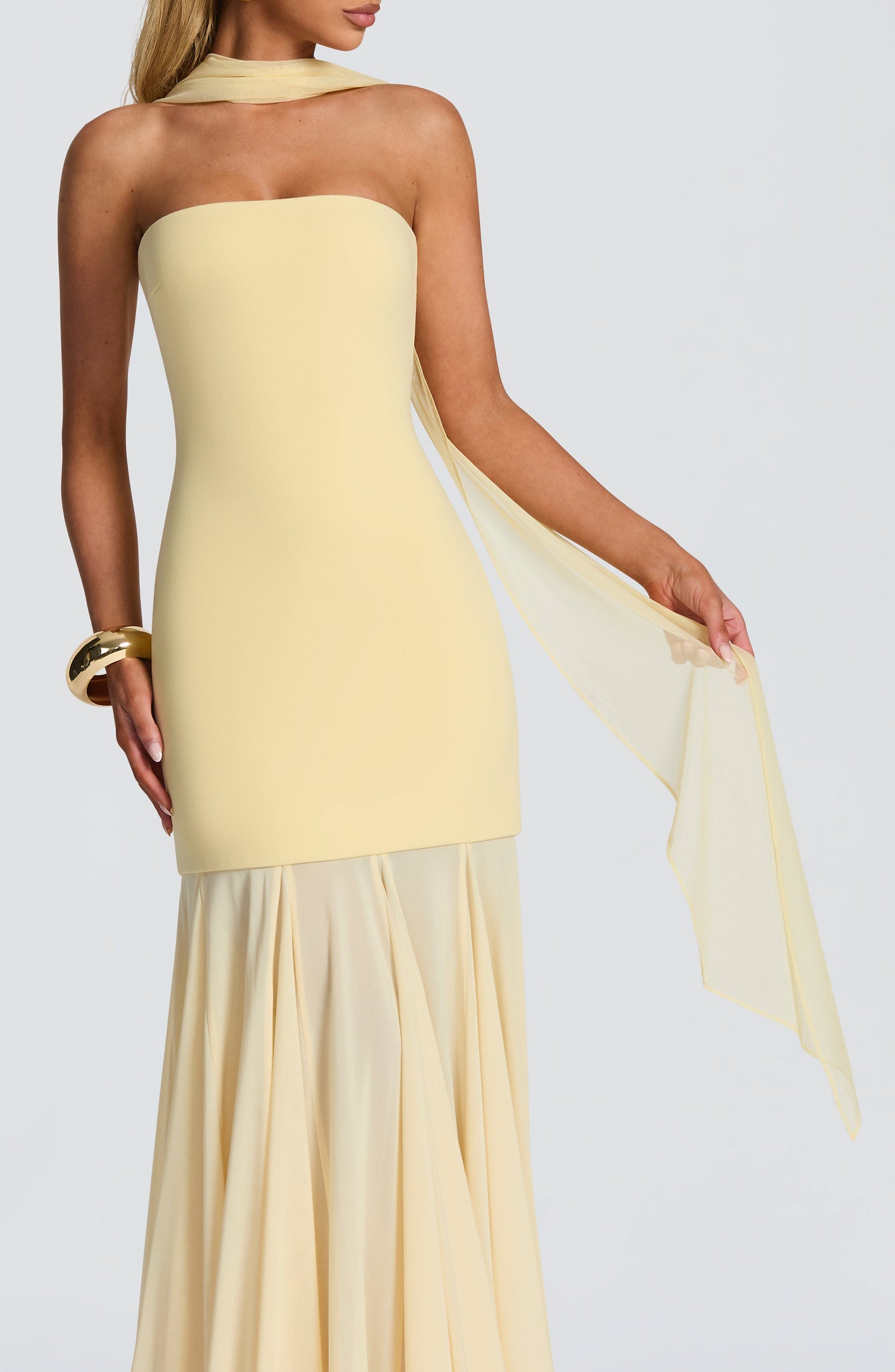 Ayla Scarf - Lemon